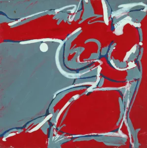 Acrylique sur carton 10 - 16 x 16