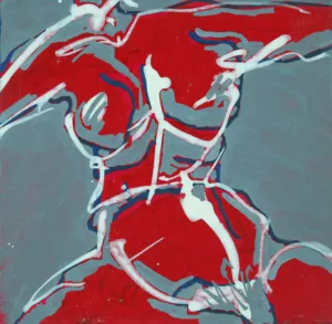 Acrylique sur carton 12 - 16 x 16