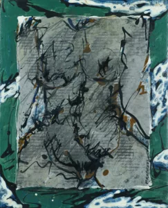 Acrylique sur carton 22 - 22 x 27