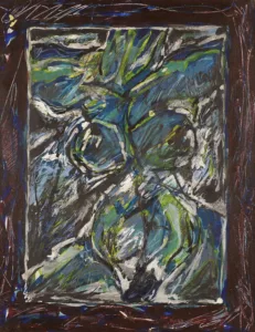 Acrylique sur carton 3 - 31 x 4