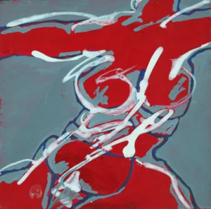 Acrylique sur carton 5 - 16 x 16