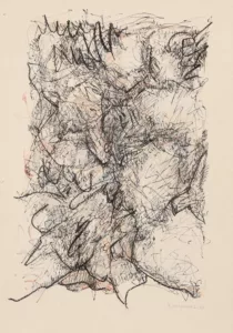 Crayon et craie conté sur papier 7 - 22 x 31