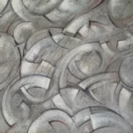 Acrylique et craie Conté sur toile – 80 cm x 120 cm
